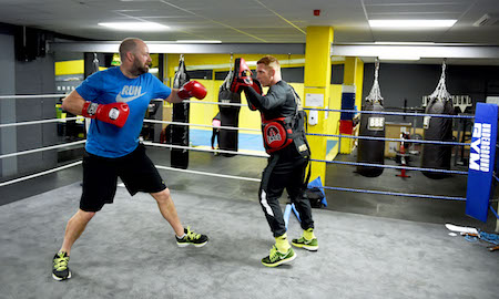 Richard Skerritt Boxing Training WEB