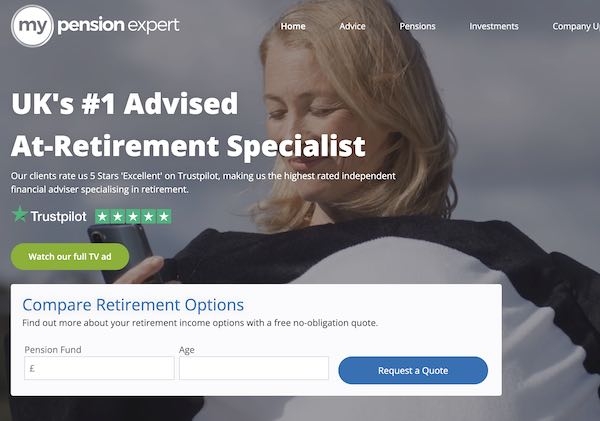 My Pension Expert surveyed 1,254 UK adults over the age of 40