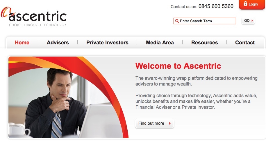 Ascentric site