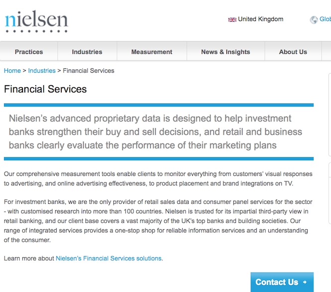 Nielsen's website