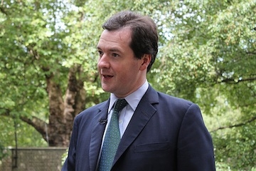 George Osborne, giving evidence on Wednesday.