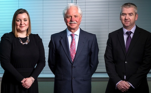 L-R: Rhian Morgan Director, Sandy Roberston Managing Director, Kevin MacKenzie Director