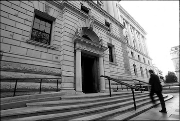 Treasury Building in London