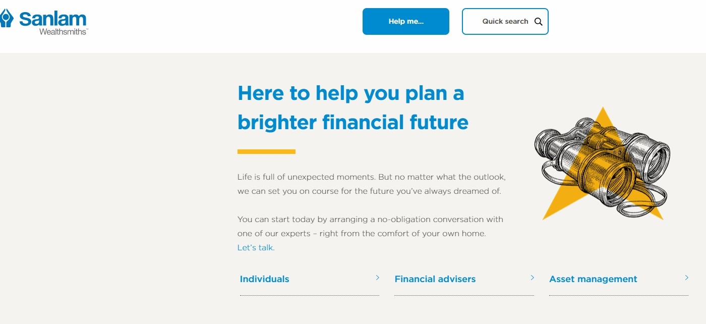 Sanlam's website