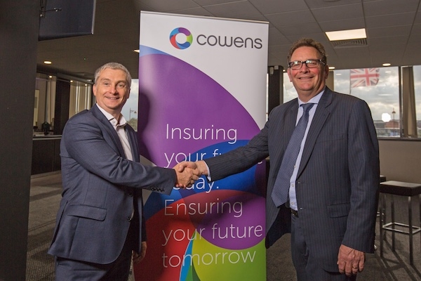 Tony Duckworth MD of Cowens Financial Architects and Paul Chaplin, CEO of Cowens Group