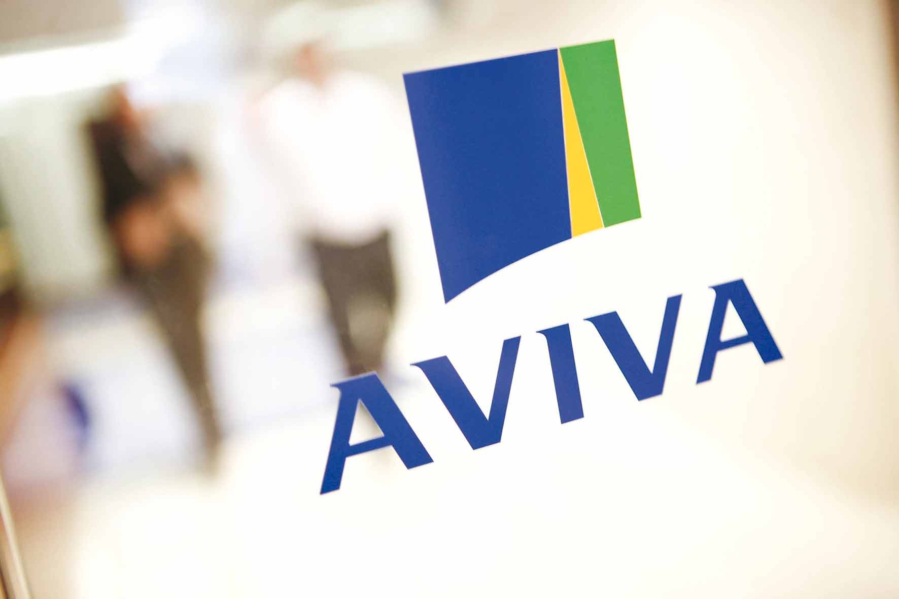 Aviva sign