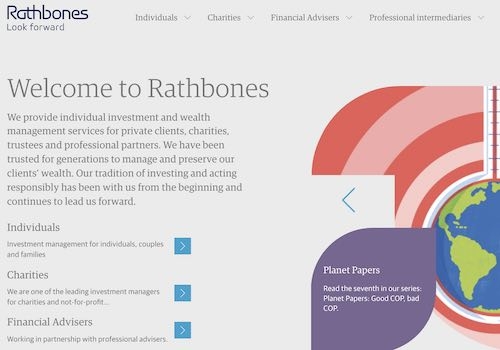 The Rathbones Group website