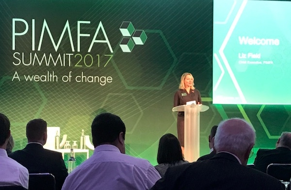 Liz Field, CEO PIMFA