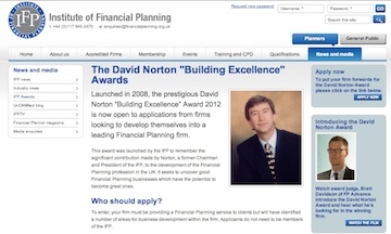 IFP's David Norton award