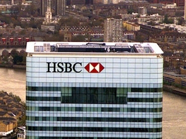 HSBC's London HQ