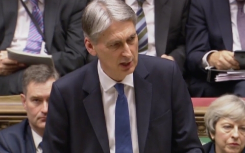 The Chancellor Philip Hammond 