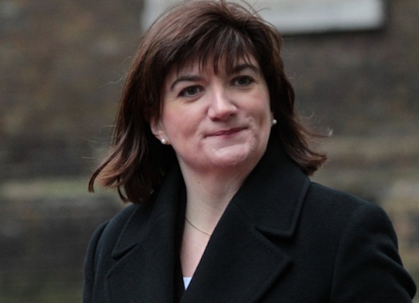 Treasury Committee chair Nicky Morgan MP