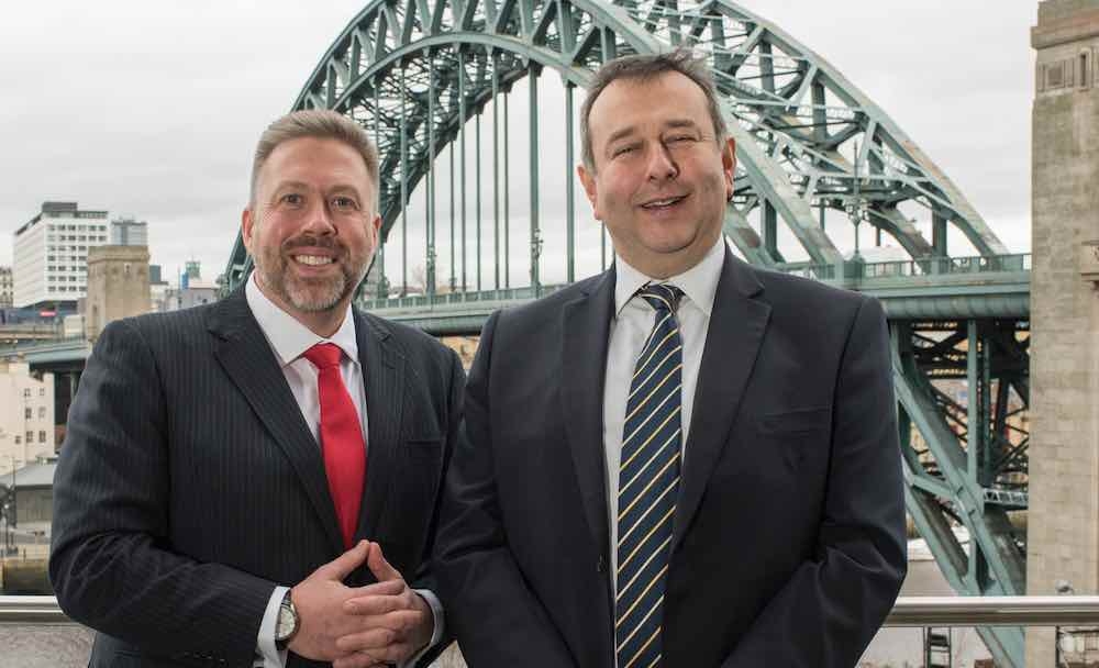 (L to R) – Fairstone CEO Lee Hartley and Sovereign Wealth's Marcus Harris 