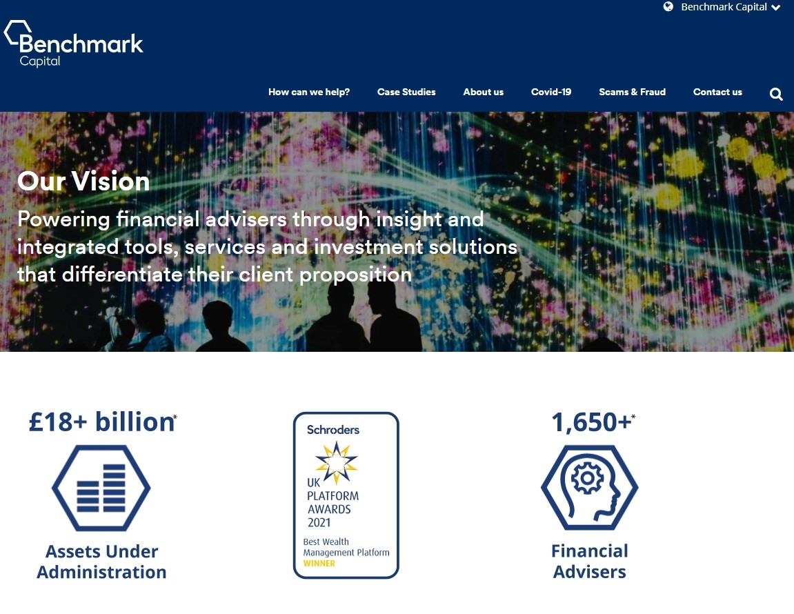 Benchmark Capital's website