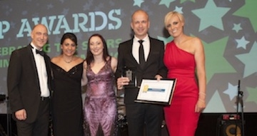 Awards at last year's gala dinner - more will be handed out this year