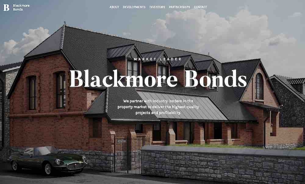 Blackmore Bonds website