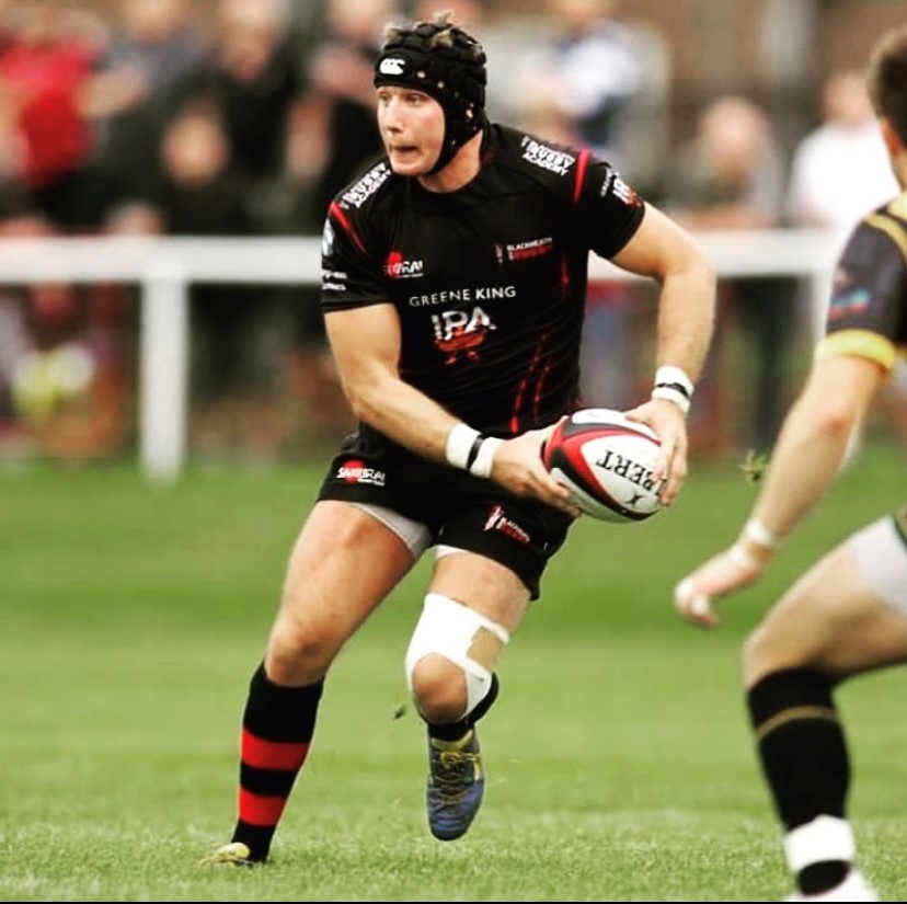 Craig Dowsett playing club rugby at Blackheath