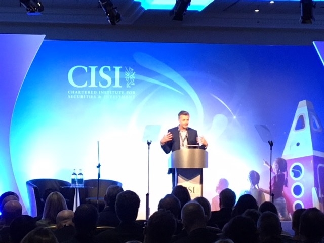 Martin Ruskin CFP speaking at CISI Financial Planning Conference 'Changing Lives'