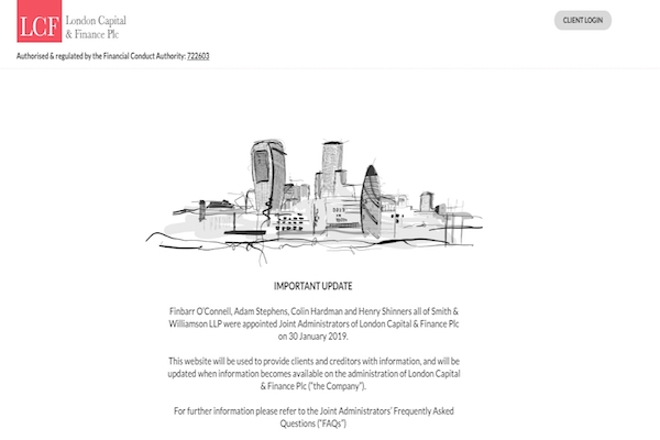 Some 11,625 investors lost savings worth a total of £237m when LCF collapsed