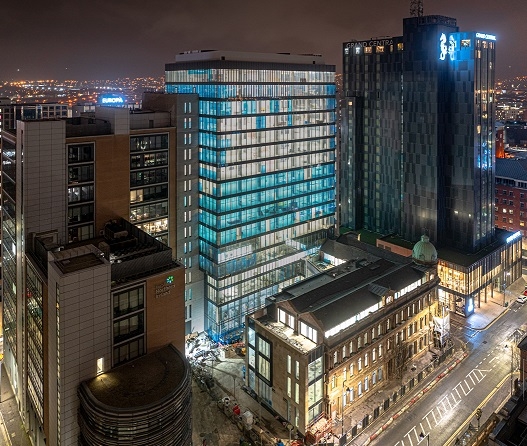 The Ewart building in Belfast’s business district