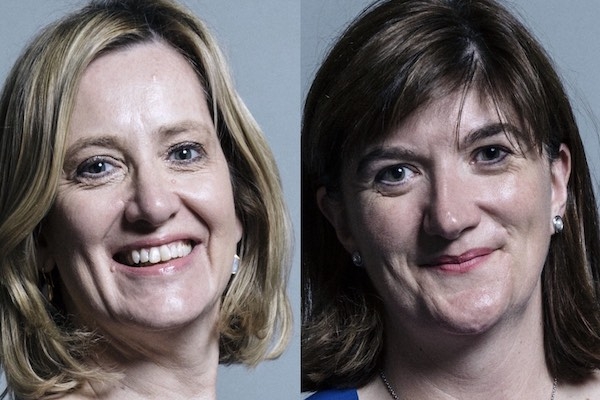 Amber Rudd MP and Nicky Morgan MP