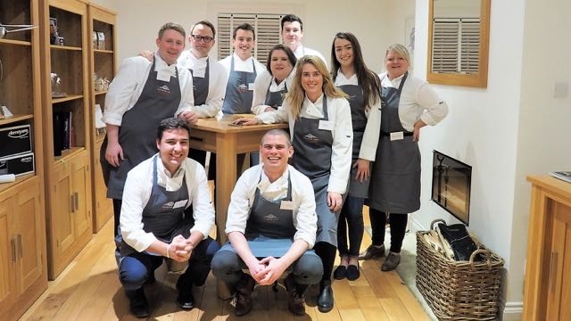 Staff at a Teambuilding Training Day at Lucknam Park