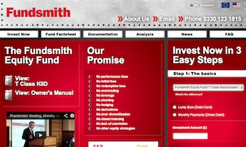 Fundsmith website