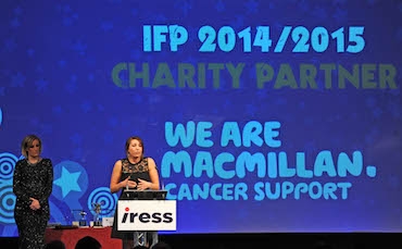 MacMillan gave a presentation at the gala dinner