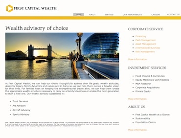 First Capital Wealth Limited website