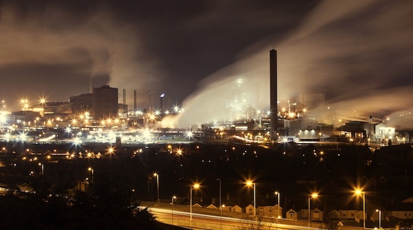 South Wales steelworks