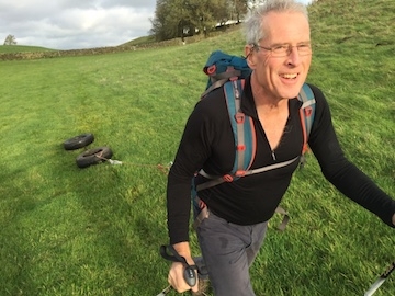  Patrick McIntosh training for the trek in England