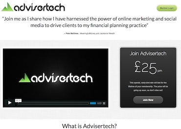 Advisertech website