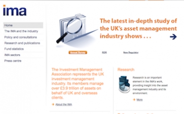 The Investment Management Association website