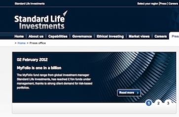 Standard Life Investments MyFolio range