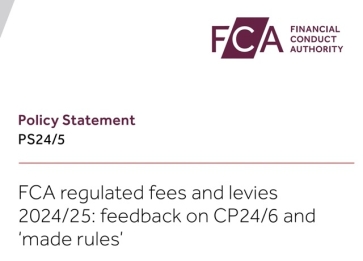FCA PS24/4 on fees