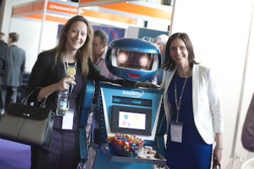 Intelliflo robot Oscar at the IFP Conference last week