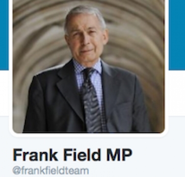 Frank Field&#039;s Twitter page