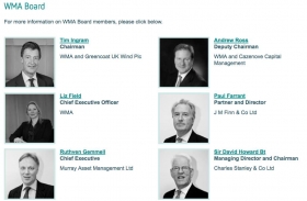WMA website - the board