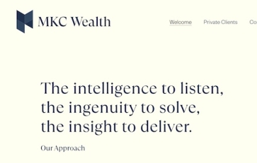 MKC Wealth website