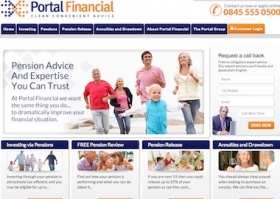 website of Portal Financial, which gave the warning