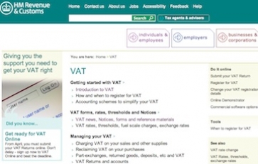 HMRC VAT section - tip off resulted in arrest