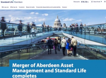 Standard Life Aberdeen new website