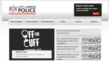City of London Police website