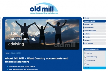 Old Mill&#039;s website