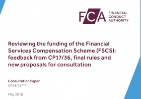 FCA Consultation Paper on FSCS funding