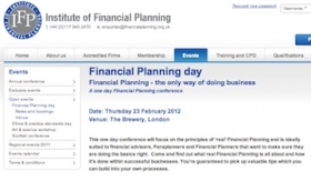 Financial Planning day website