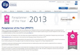 Paraplanner of the Year award