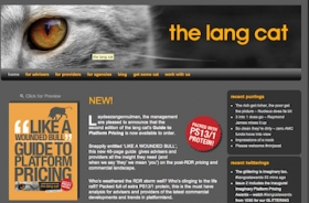 The lang cat website.