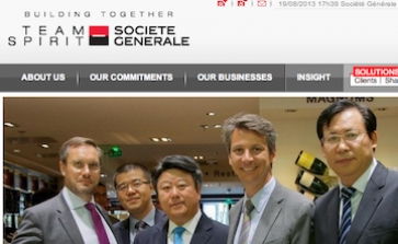 Societe Generale website