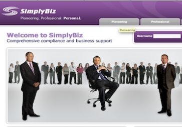 SimplyBiz website